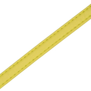 Pasek Z Ekoskóry Przeszyty 10 Mm - Jasna Zieleń