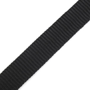 Taśma Nośna Polipropylenowa Premium 15 Mm - Czarna 5 Metrów