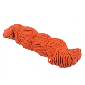 Sznurek Bawełniany Pomarańczowy 5 Mm