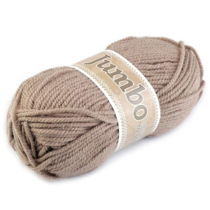 Włóczka Jumbo 100g - Jasny Brąz