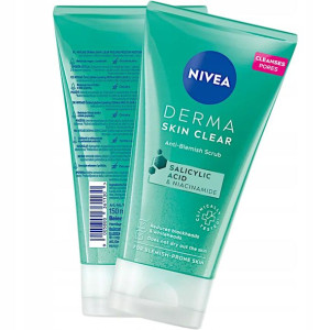 NIVEA PEELING DO TWARZY I CIAŁA DERMA oczyszcza