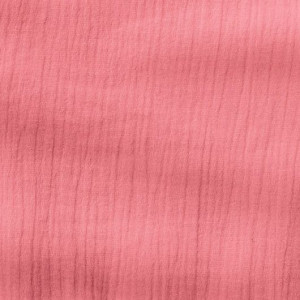 Muślin Bawełniany Double Gauze - Salmon Rose