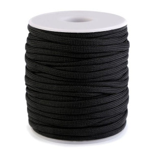 Sznurek Poliestrowy 4 Mm - Czarny