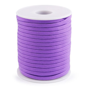 Sznurek Poliestrowy 4 Mm - Fioletowy