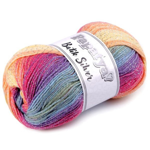 Włóczka Cieniowana Papatya Batik Silver 100 G - Pastelowa 11