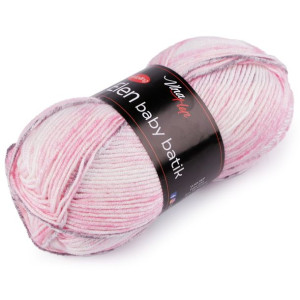 Włóczka Elen Baby Batik 100 G - Różowa Cieniowana