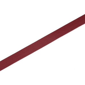 Pasek Z Ekoskóry Gładki 10 Mm - Bordowy