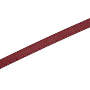 Pasek Z Ekoskóry Przeszyty 10 Mm - Bordowy
