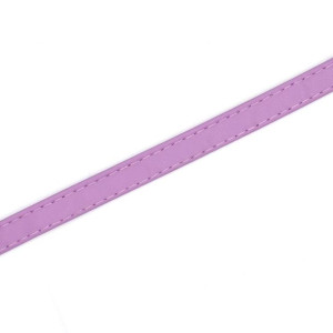Pasek Z Ekoskóry Przeszyty 10 Mm - Lawendowy