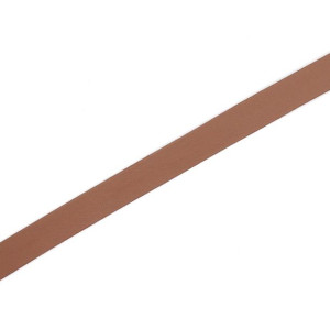 Pasek Z Ekoskóry Gładki 10 Mm - Brązowy
