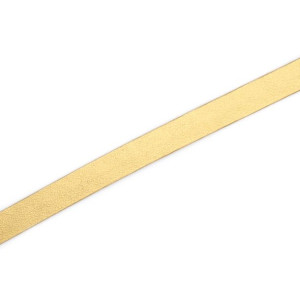 Pasek Z Ekoskóry Gładki 10 Mm - Złoty