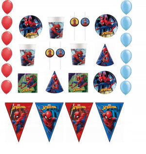 Zestaw urodzinowy Spiderman Spidermen