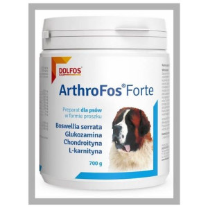 Arthrofos Forte 700g. Na stawy dla psa. Glukozamina.
