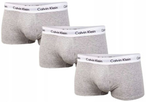 SZARE BOKSERKI Majtki Bielizna CALVIN KLEIN | XS