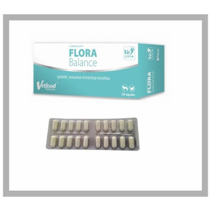 Flora Balance 20 kapsułek. Probiotyk dla psa, dla kota. Vetfood.