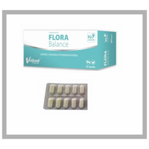 Flora Balance 10 kapsułek. Probiotyk dla psa, dla kota. Vetfood.