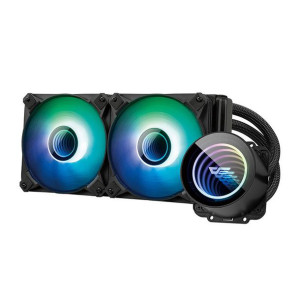 Chłodzenie Wodne Komputera Darkflash Dx240 V2.6 Argb 2x 120x120 (czarny)