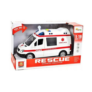 Auto Karetka Ambulans Napęd Dźwięk Światła Bus