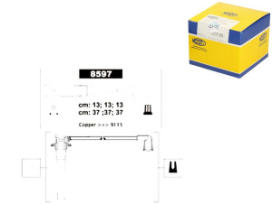 Przewody Zapłonowe Smart 0,6 Magneti Marelli