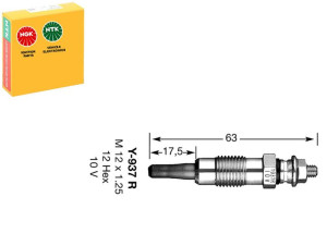 Świeca Żarowa Ford 1,8d Td Tdc Ngk