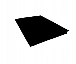 Prześcieradło 160x200 Bawełna Czarne