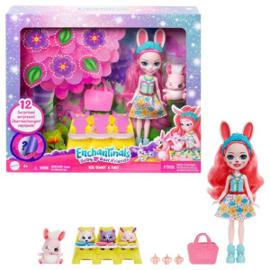 Enchantimals Baby Best Friends Lalka Bree Bunny i Twist