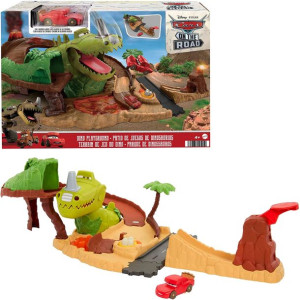 Disney Cars Zestaw Dinoprzygoda Jaskiniowy Zygzak McQueen
