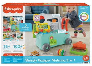 Wesoły KAMPER malucha 3 w 1 Fisher-Price