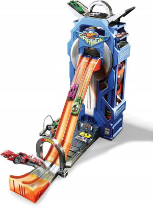 Hot Wheels Mega Rajdowy garaż winda parking GWT34