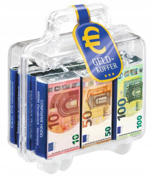 Czekoladki mleczne Euro w mini walizce
