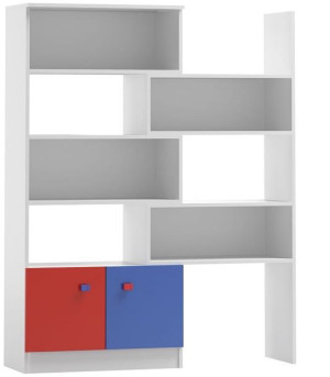 BRICKS  N37 regał z regulacją dziecięcy 80(140)x40 w.177