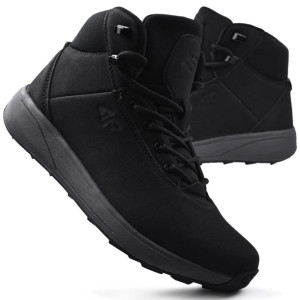 Buty Juniorskie Zimowe 4F Element Czarne (FWINM005 20) - 32