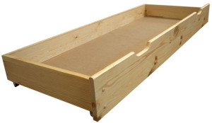 Szuflada pod łóżko sosnowa 150cm