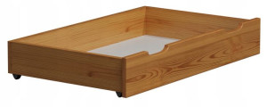 Szuflada pod łóżko sosnowa 98cm olcha