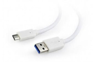 Kabel USB 3.0 typ C(AM/CM) 3m biały Gembird
