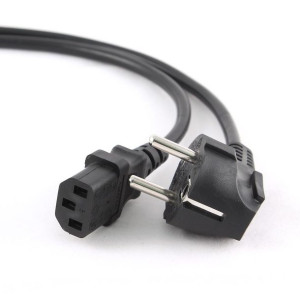 Kabel zasilający komputerowy IEC 320 C13 z certyfikatem VDE Gembird (1,8 m)