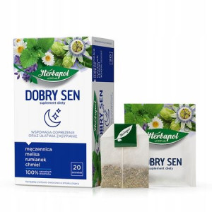 HERBAT Herbapol DOBRY SEN Suplement Diety 20tb