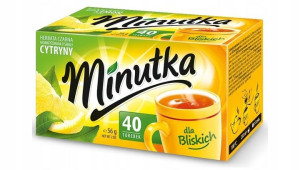 Herbata Czarna MINUTKA CYTRYNOWA Ekspresowa 56g