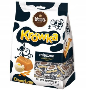 Wawel Krówka Mleczna Cukierki Nadziewane 250g