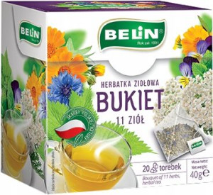 Belin HERBATA Ziołowa BUKIET 11 ZIÓŁ 20 tb 40g