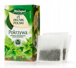 HERBATA Ziołowa Herbapol POKRZYWA 20 Torebek 30g