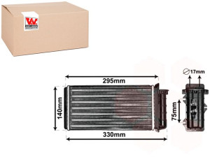 Nagrzewnica Fiat Van Wezel