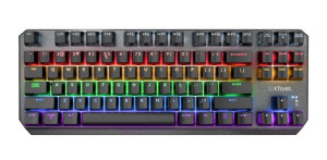 Klawiatura mechaniczna dla graczy Trust GXT834 Callaz TKL (czarna)