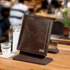 Męski portfel Rovicky PC-102-BAR RFID skóra naturalna