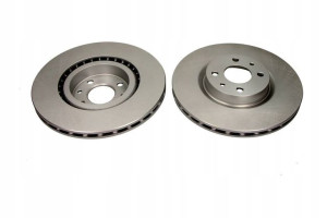 Tarcze Ham. 2szt Fiat P. Stilo Doblo 05- Bravo 06- Marea Lybra 284mm Quaro