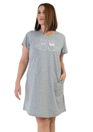 Koszula Nocna bawełniana 3XL plus size duża
