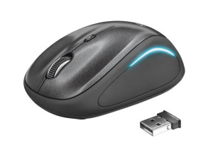 Mysz Trust YVI FX (czarna)