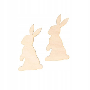 V3 Zając Wielkanocny Zajączek Scrapki Drew 10 Cm