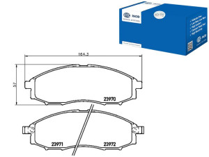 Klocki Hamulcowe Hella Pagid 410607z026 4106072025