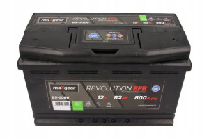 Akumulator 12v 82ah 800a L- 315x175x190 Efb Z Systemem Start Stop Maxgear